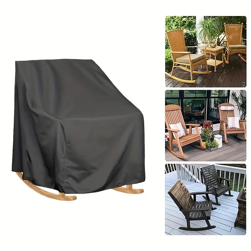 Outdoor Furniture Protector - Wytrzymały pokrowiec na fotel bujany z