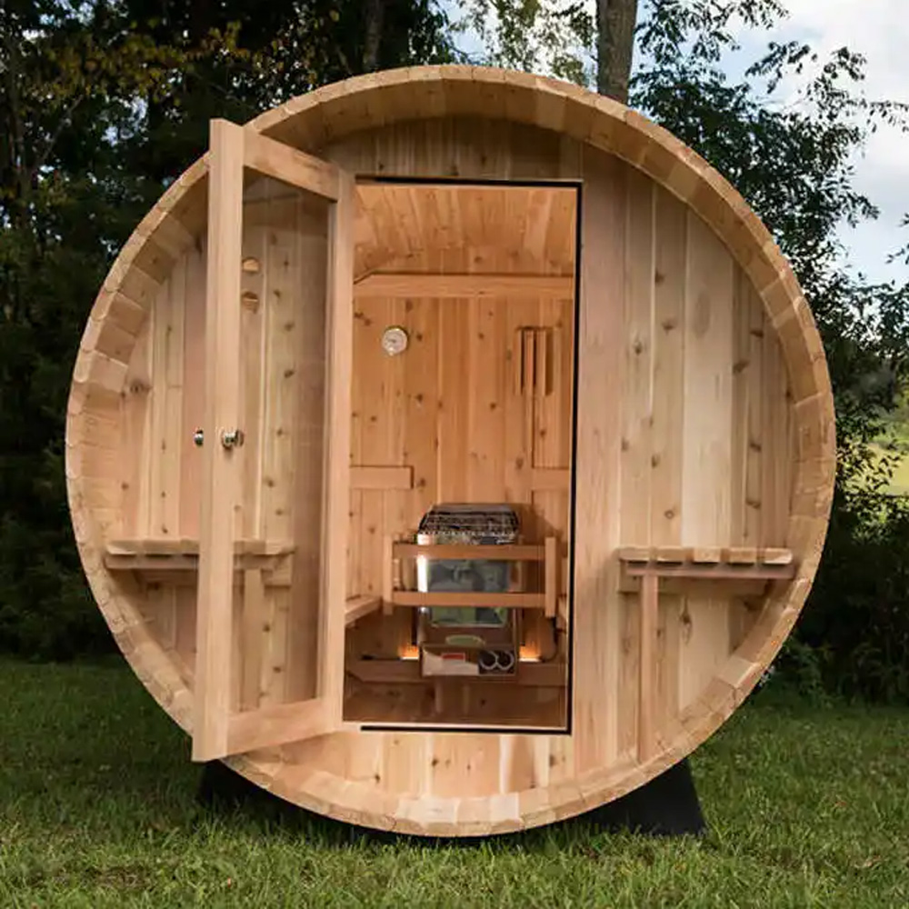 Outdoor Furniture Wooden - Sauna zewnętrzna hurtowo, sauna zewnętrzna dla