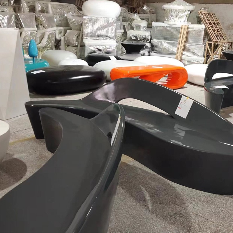 Outdoor Furniture Shop - Krzesło FRP Meichen do użytku na