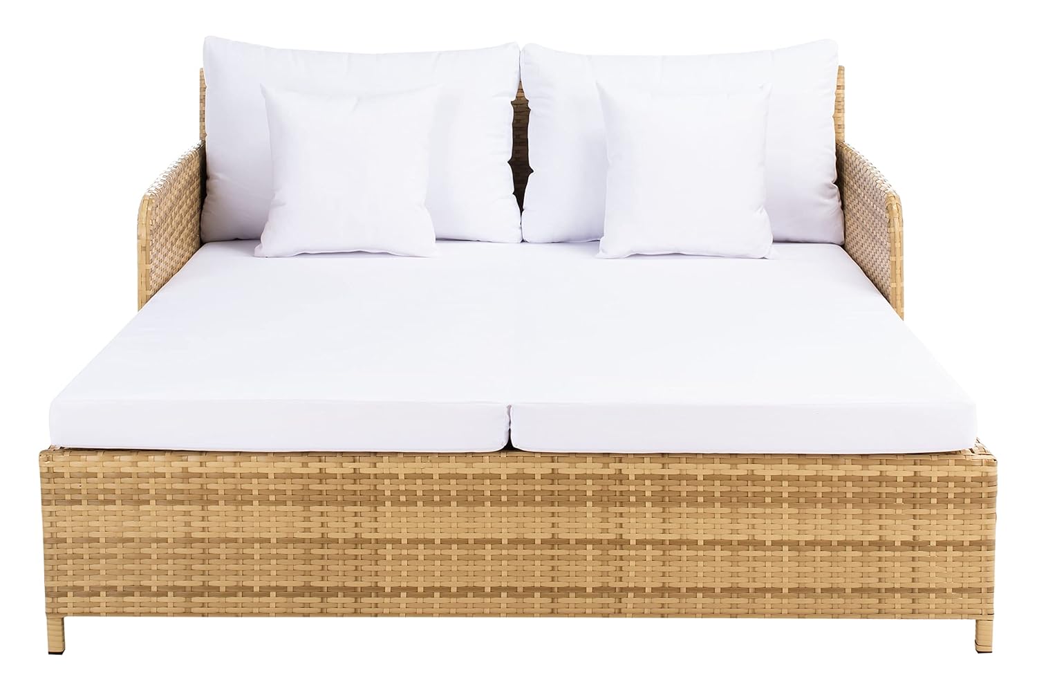Outdoor Daybed Furniture - Leżanka ogrodowa Cadeo z naturalną i