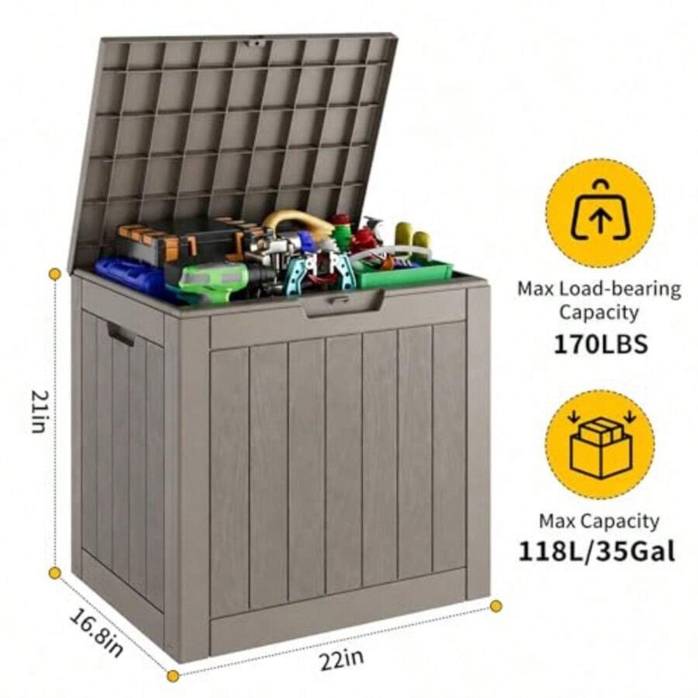 35-galonowy zewnętrzny pojemni – Outdoor Furniture For Pool recenzja i cena