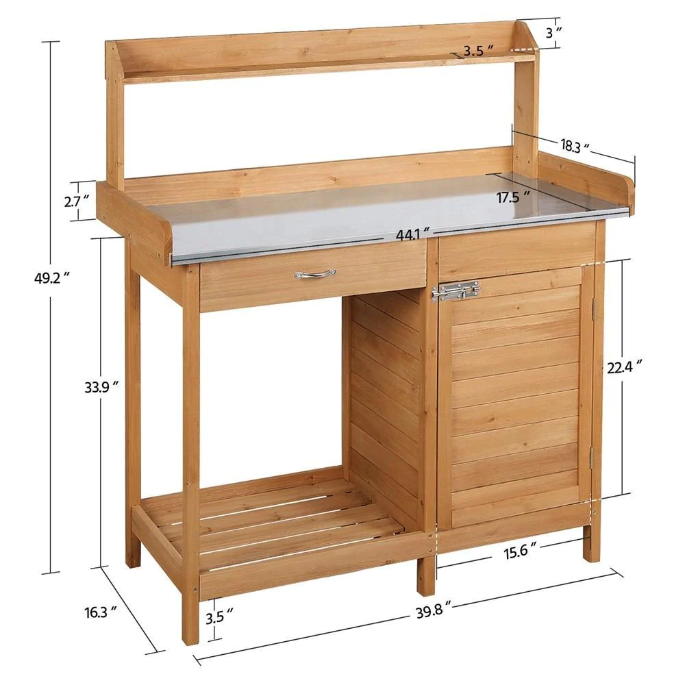 Stół roboczy z litego drewna d – Outdoor Furniture Wooden recenzja i cena