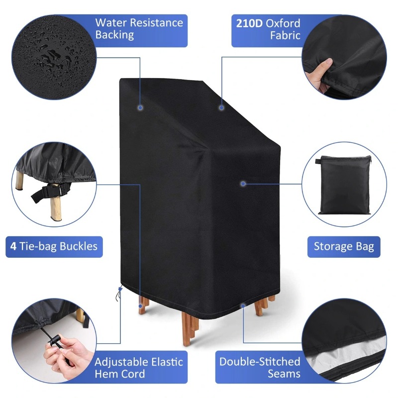 1/2 szt. Pokrowiec na krzesło  – Outdoor Furniture Protector recenzja i cena