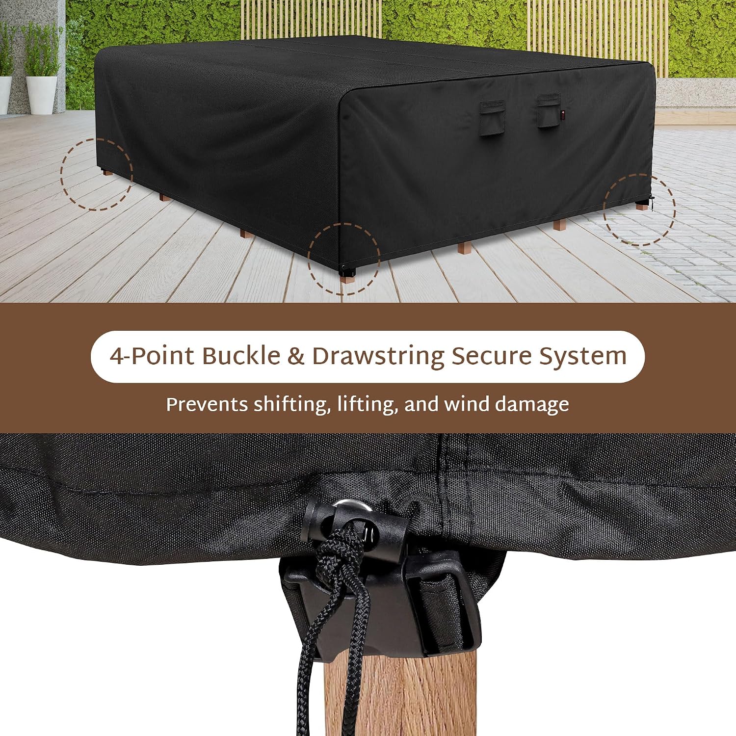 Prostokątny pokrowiec na stół  – Outdoor Furniture Protector recenzja i cena