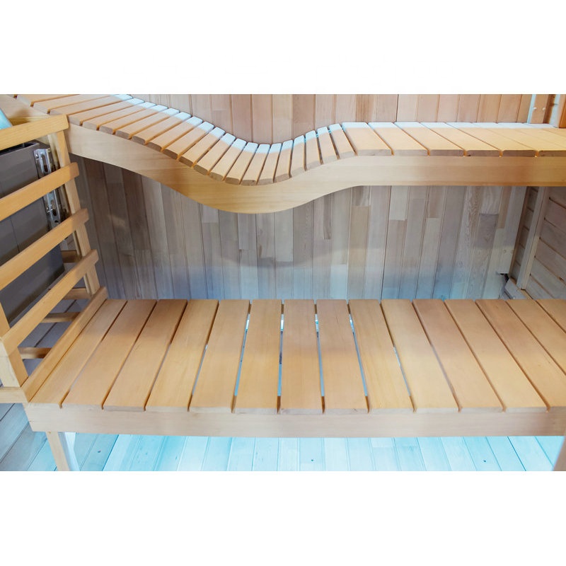 Zewnętrzna sauna w stylu nowoc – Outdoor Furniture Wooden recenzja i cena