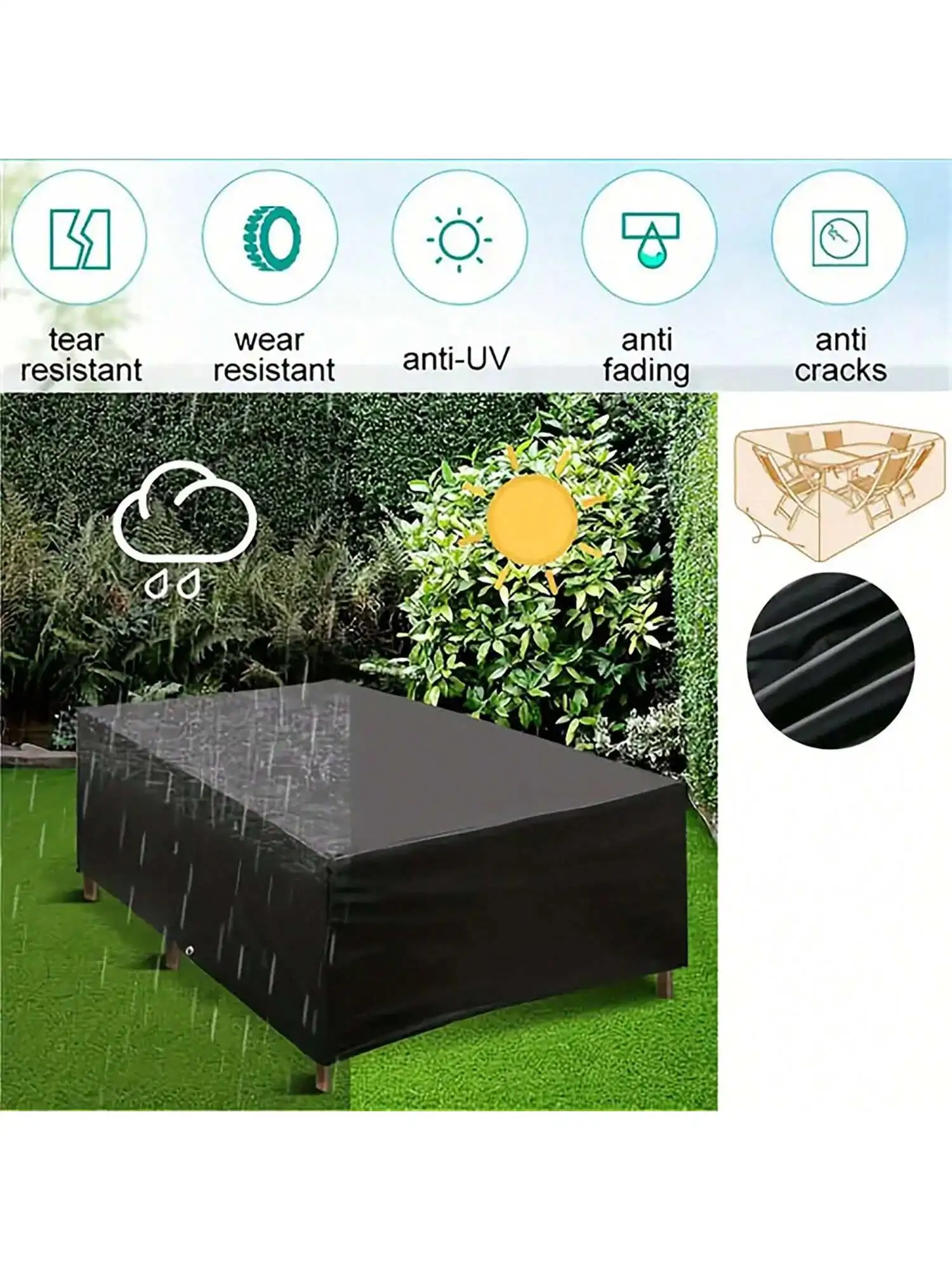 Multi-Size Outdoor Patio Garde – Outdoor Furniture Protector recenzja i cena