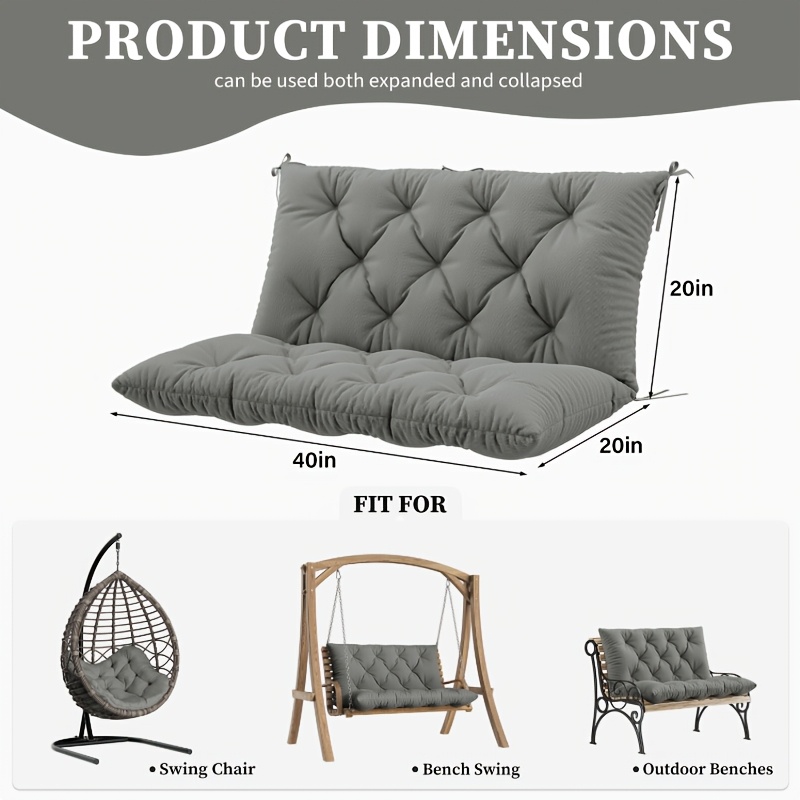 Poduszka na huśtawkę ogrodową  – Outdoor Furniture Upholstery recenzja i cena