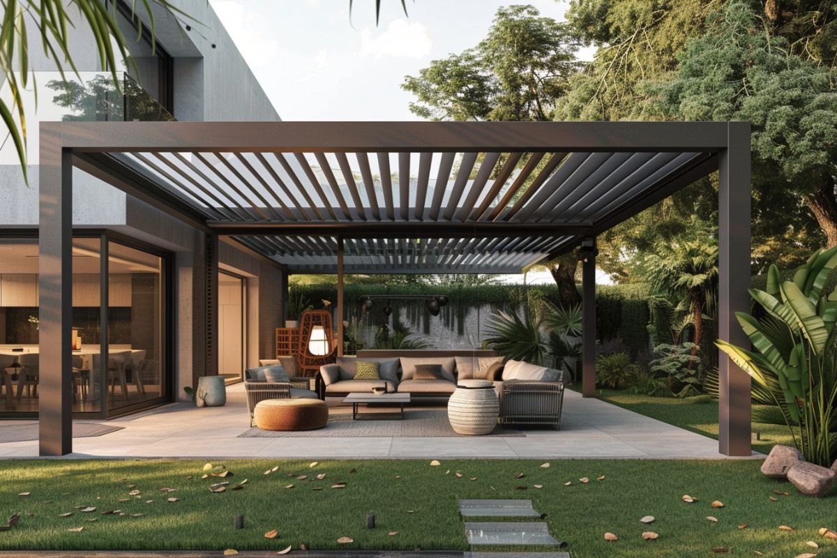 Pergola prostokątna ze stopu a – Outdoor Furniture For Pool recenzja i cena
