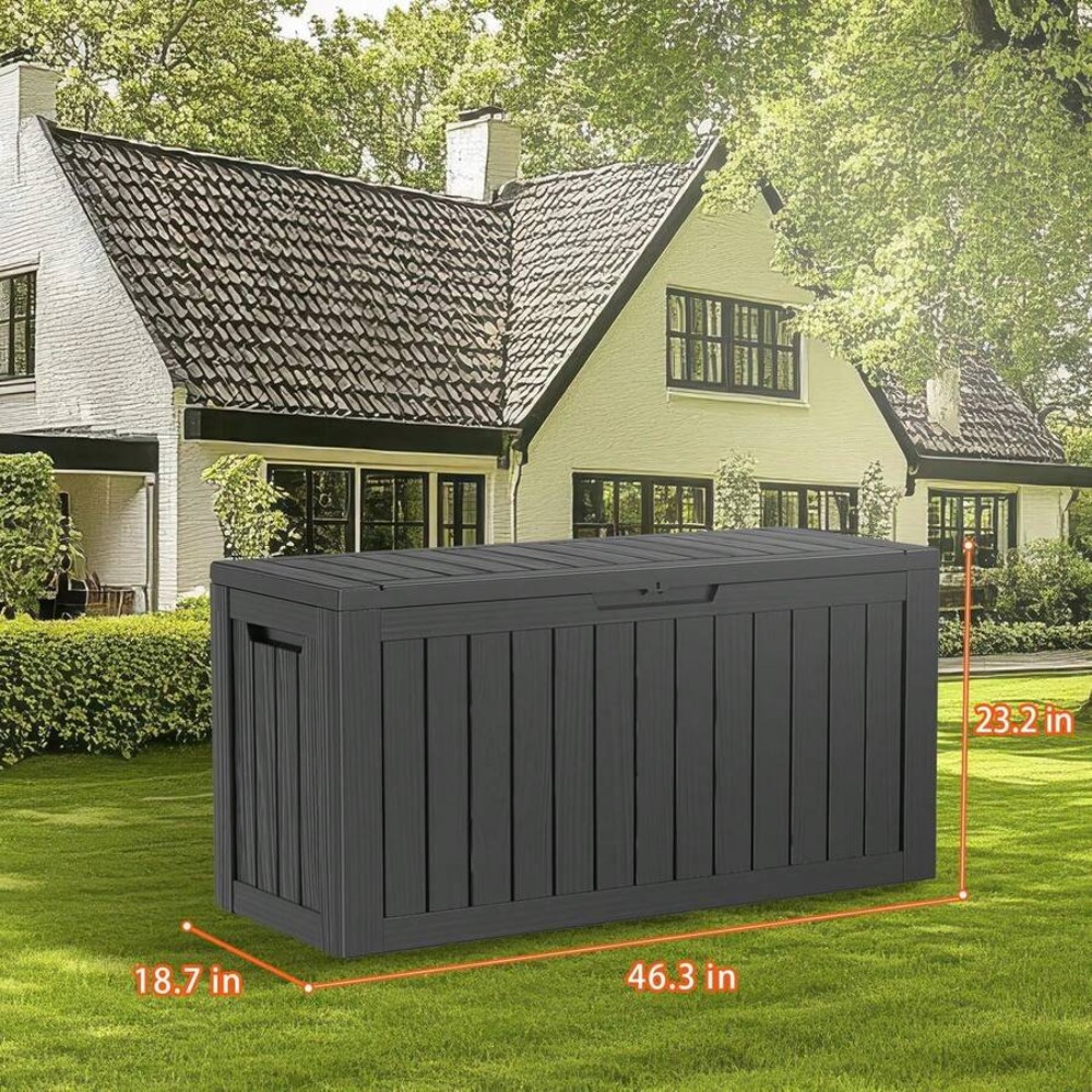 90-galonowy zamykany schowek z – Outdoor Furniture For Pool recenzja i cena