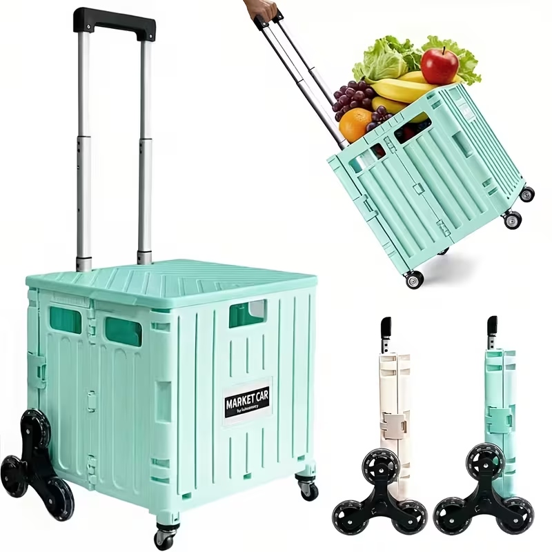 Przenośny wózek na zakupy, skł – Outdoor Furniture Shop recenzja i cena