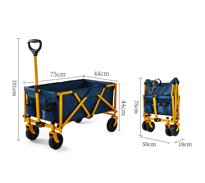 Składany wózek transportowy, w – Outdoor Furniture Shop recenzja i cena